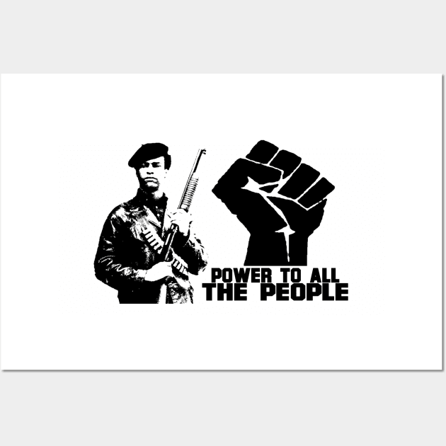 HUEY NEWTON Wall Art by truthtopower